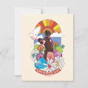 Die Selbstmordkommando   Friedensstifter - Blume u Mitteilungskarte