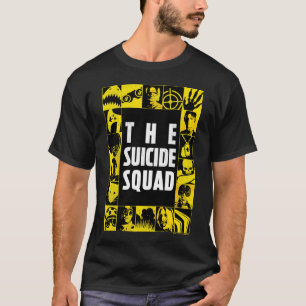 Die Selbstmordkommando   Gelbe und schwarze Symbol T-Shirt