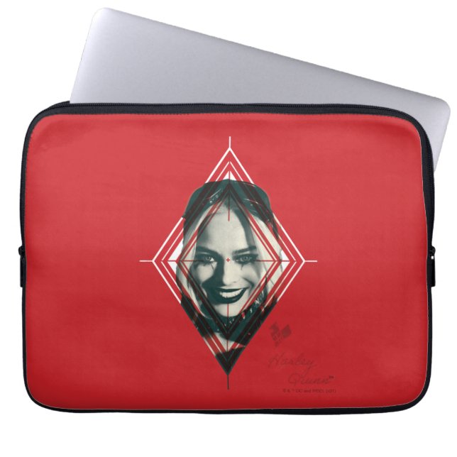 Die Selbstmordkommando | Harley Quinn Diamond Targ Laptopschutzhülle (Vorderseite)
