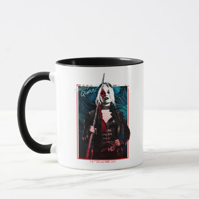 Die Selbstmordkommando | Harley Quinn & Green Fern Tasse (Links)
