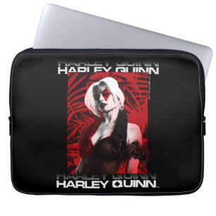 Die Selbstmordkommando   Harley Quinn Red Fern Por Laptopschutzhülle