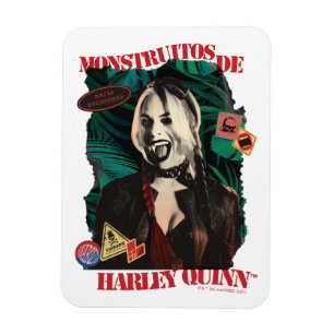 Die Selbstmordkommando   Harley Quinn Winking Magnet