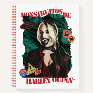 Die Selbstmordkommando | Harley Quinn Winking Notizbuch