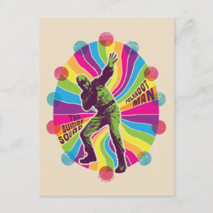 Die Selbstmordkommando   Polka-Dot Man Psychedelic Postkarte