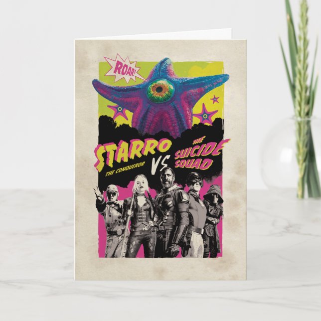 Die Selbstmordkommando | Starro Vs Suicide Squad Karte (Vorderseite)
