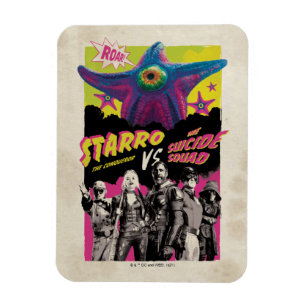 Die Selbstmordkommando Starro Vs Suicide Squad Magnet
