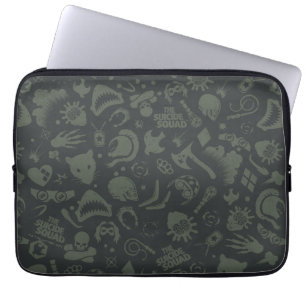 Die Selbstmordkommando   Zeichensymbmuster Laptopschutzhülle