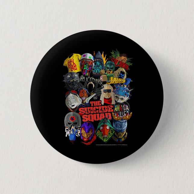 Die Selbstmordplakette Button (Vorderseite)