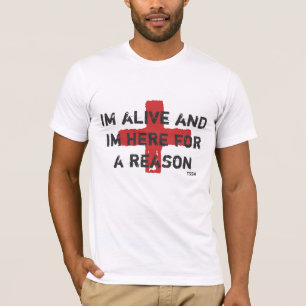 Die Selbstrettungs-T-Shirt-Weiß TSSM Männer T-Shirt