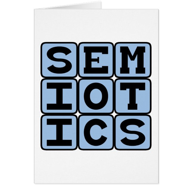 Die Semiotik, die Studie des Mentoring-Making (Vorne)