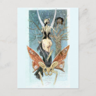 Die sentimentale Initiations-Postkarte Postkarte