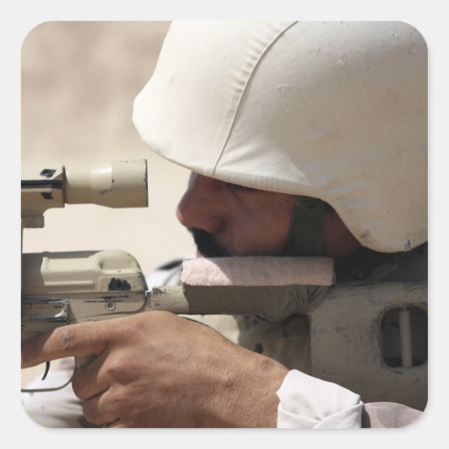 Die sergetischen Sehenswürdigkeiten der irakischen Quadratischer Aufkleber (Vorderseite)