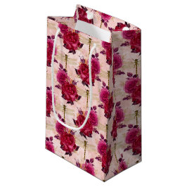 Die Serie Rose und Dragonfly (Design 3) Kleine Geschenktüte