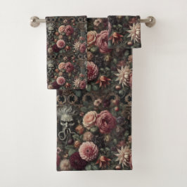 Die Sermon des Bloom-Eaters - gotisch Viktorianisc Badhandtuch Set