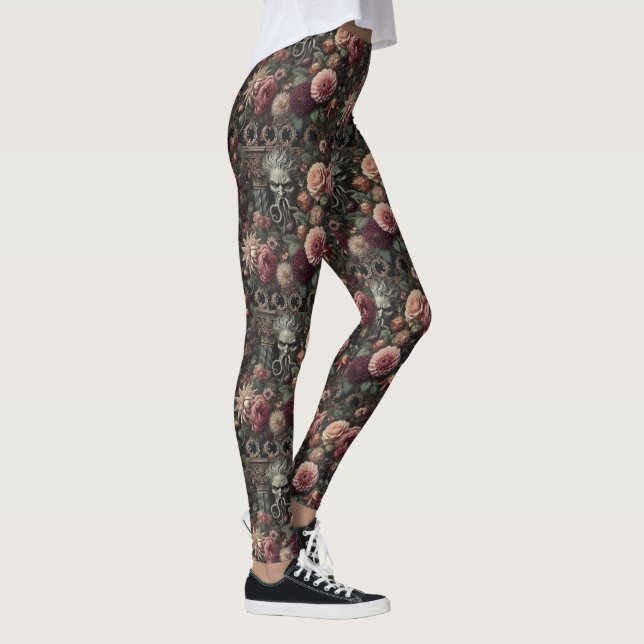 Die Sermon des Bloom-Eaters - gotisch Viktorianisc Leggings (Rechts)