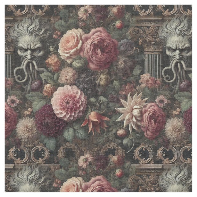 Die Sermon des Bloomeaters - Klassische Gotik Stoff (Nahaufnahme)