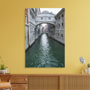 Die Seufzerbrücke Venedig Italien Leinwanddruck