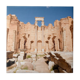 Die Severan Basilika, Leptis Magna, Al Khums 2 Fliese