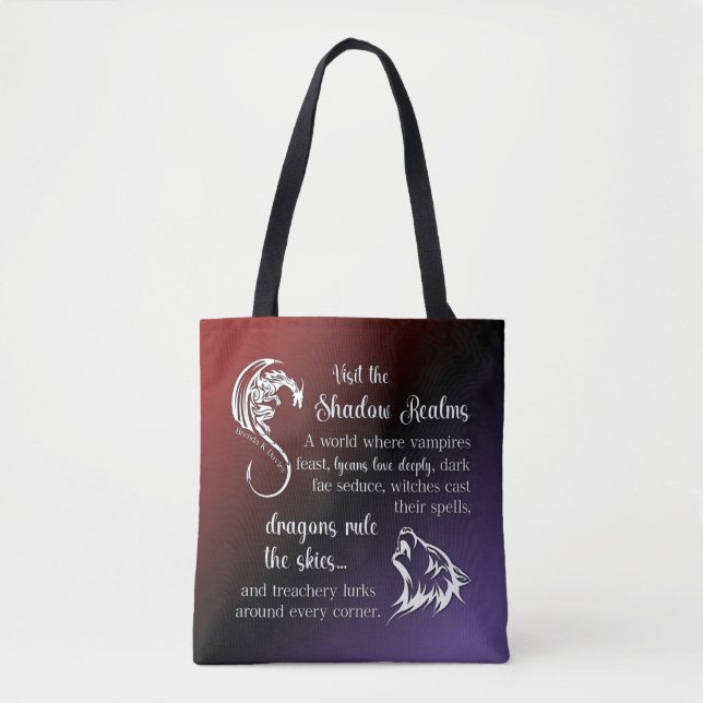 Die Shadow Realms Brenda K Davies Tote Bag (Vorderseite)