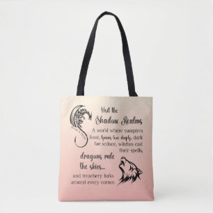 Die Shadow Realms Brenda K Davies Tote Bag