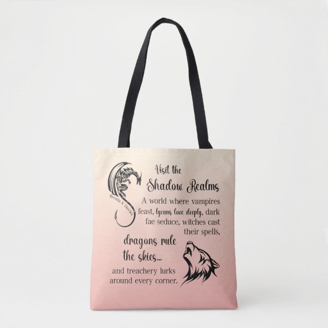 Die Shadow Realms Brenda K Davies Tote Bag (Vorderseite)