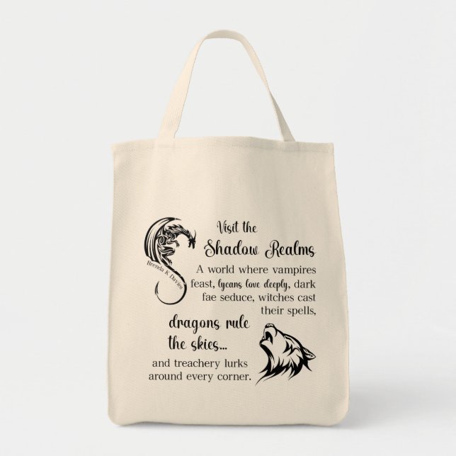 Die Shadow Realms Brenda K Davies Tote Bag Tragetasche (Vorne)