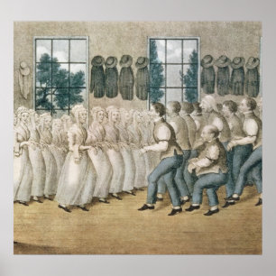 Die Shakers in der Nähe des Libanon Poster