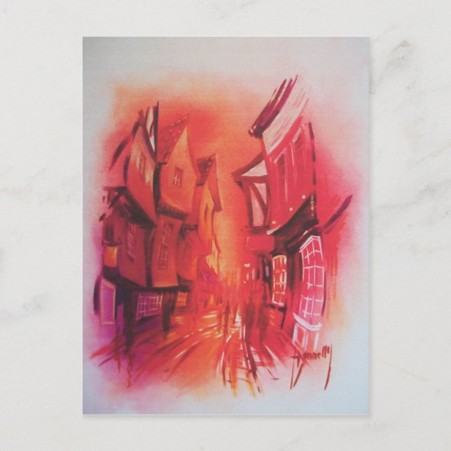 Die Shambles York Post Card Postkarte (Vorderseite)