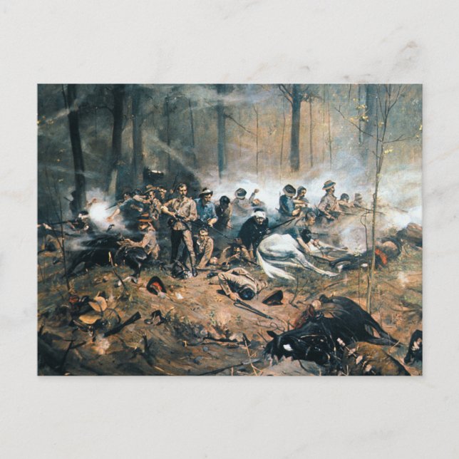 Die Shangani Patrol Postkarte (Vorderseite)