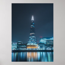 Die Shard London Bridge in der Nacht