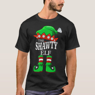 Die Shawty-Elf-Matching-Group-Familien-Weihnachtsg T-Shirt