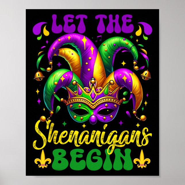 Die Shenanigans ließ Mardi Gras 5 Poster (Vorne)
