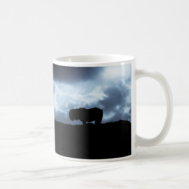 Die Shetlandinseln-Ponystimmungs-Tasse Tasse (Rechts)