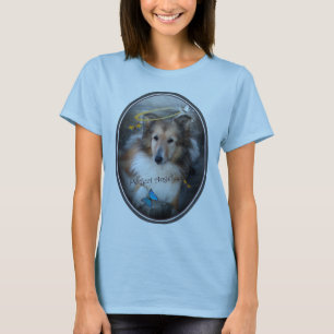 Die Shetlandinseln-Schäferhund Kleid "des T-Shirt
