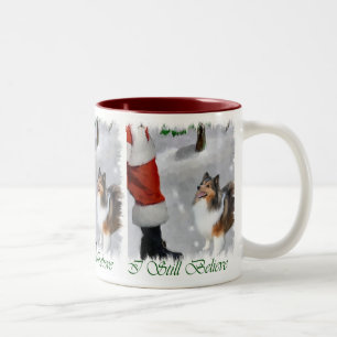 Die Shetlandinseln-Schäferhund Sheltie Zweifarbige Tasse