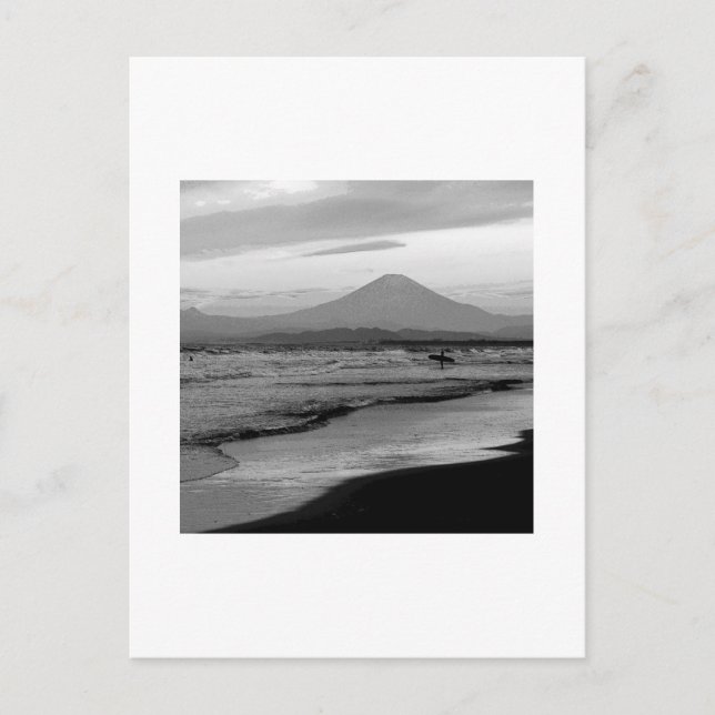 Die Shonan-Küste: Japan Postkarte (Vorderseite)