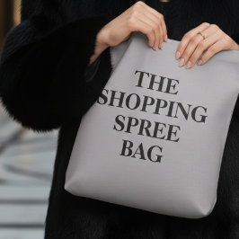 Die Shoppingrausch-Tragetasche