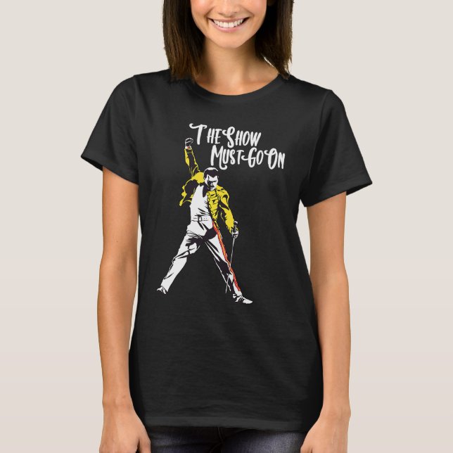 Die Show muss nostalgisch weitergehen T-Shirt (Vorderseite)