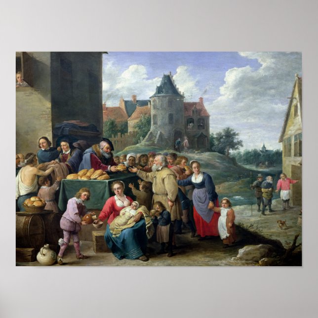 Die sieben Akte der Barmherzigkeit Poster (Vorne)