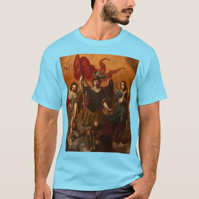 Die sieben Archangels von Massimo Stanzione T-Shirt (Vorderseite)