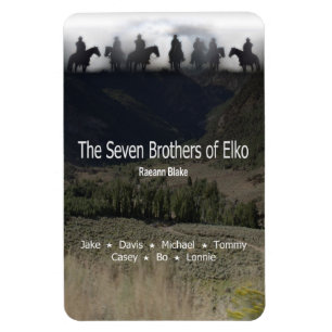 Die sieben Brüder von Elko Flexible Foto-Magnet Magnet