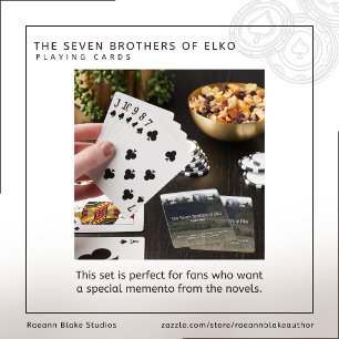 Die sieben Brüder von Elko spielen Karten Spielkarten