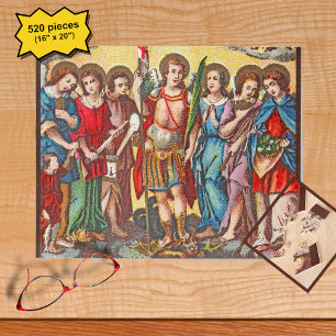 Die Sieben Erzengel (CP 001; Chromolithographie) Puzzle