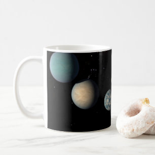 Die sieben Planeten der Erdgröße von Trappist-1 Kaffeetasse