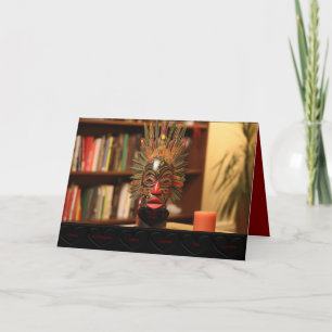 Die sieben Prinzipien des afrikanischen Erbes Dankeskarte