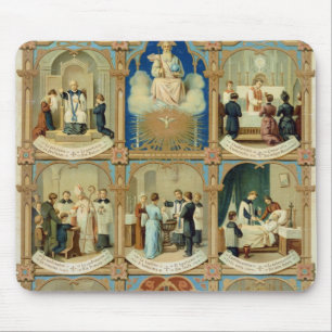 Die sieben Sakramente Mousepad