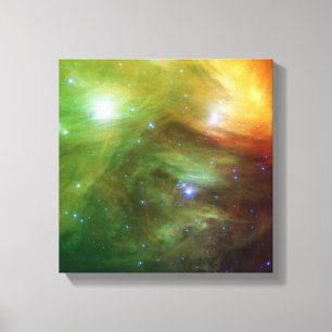 Die Sieben Schwestern, auch bekannt als die Pleiad Leinwanddruck