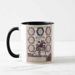 Die sieben tödlichen Sünden (Stich) Tasse