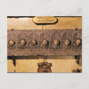 Die sieben Toten sitzen Postkarte