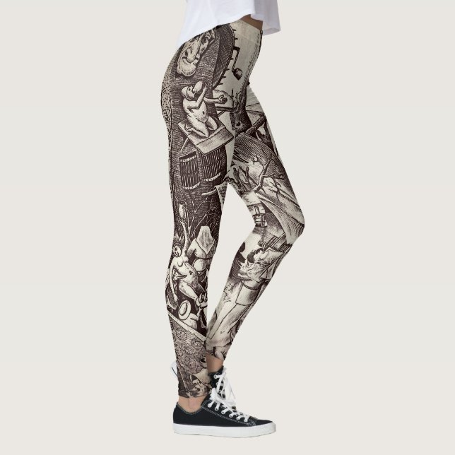 Die sieben toten Sünden - Gluttonie Leggings (Rechts)